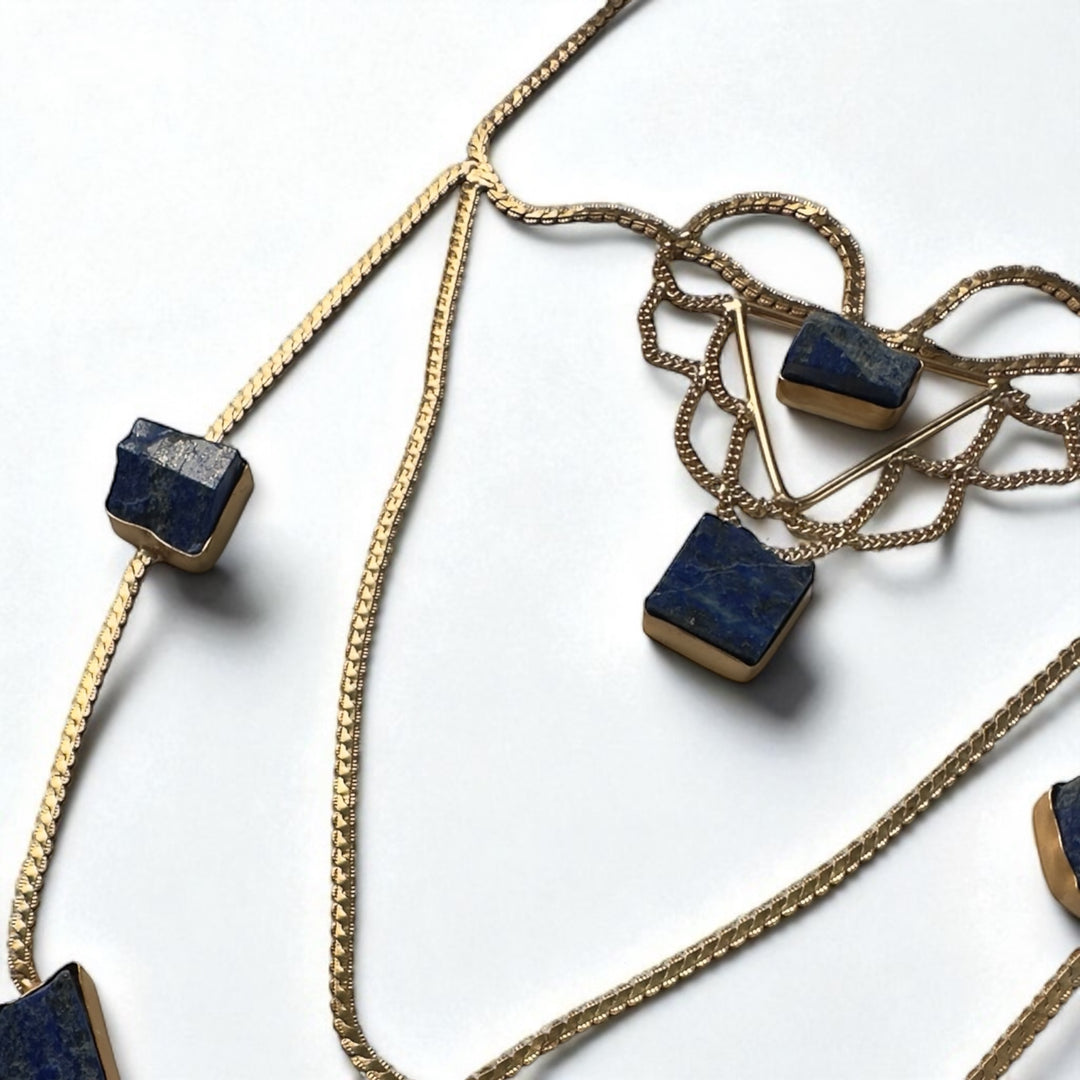 The Empress Lapis Lazuli Necklace Set