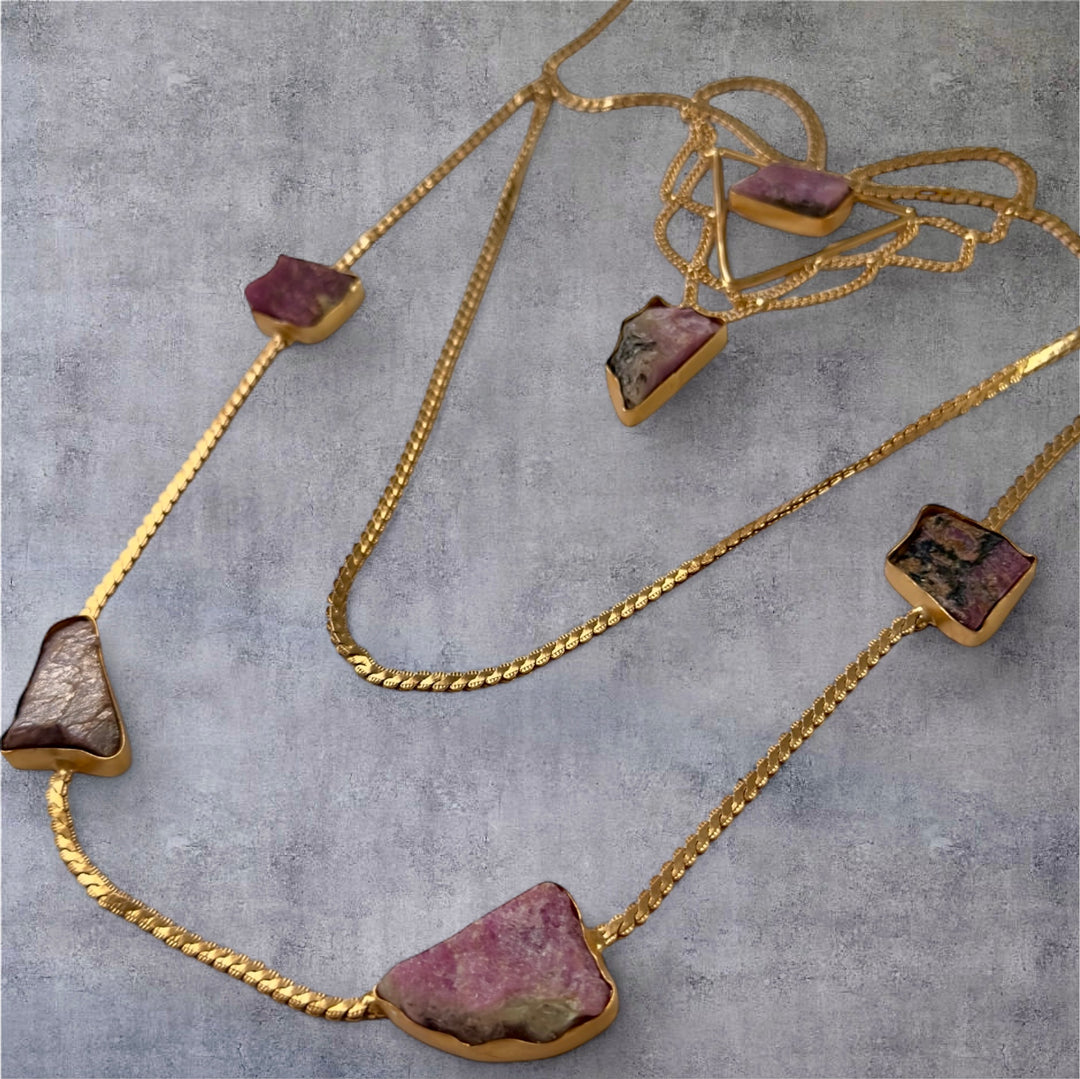 The Empress Ruby Necklace Set