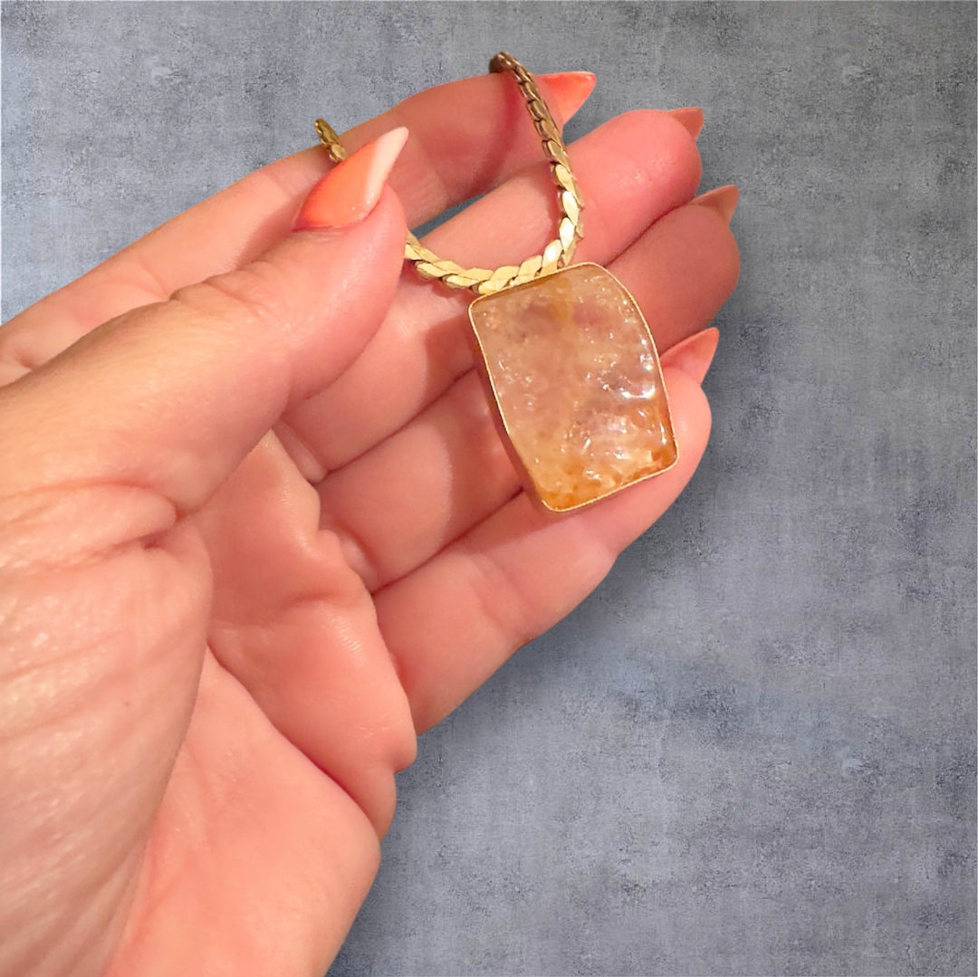 Snake Chain Crystal Elegance