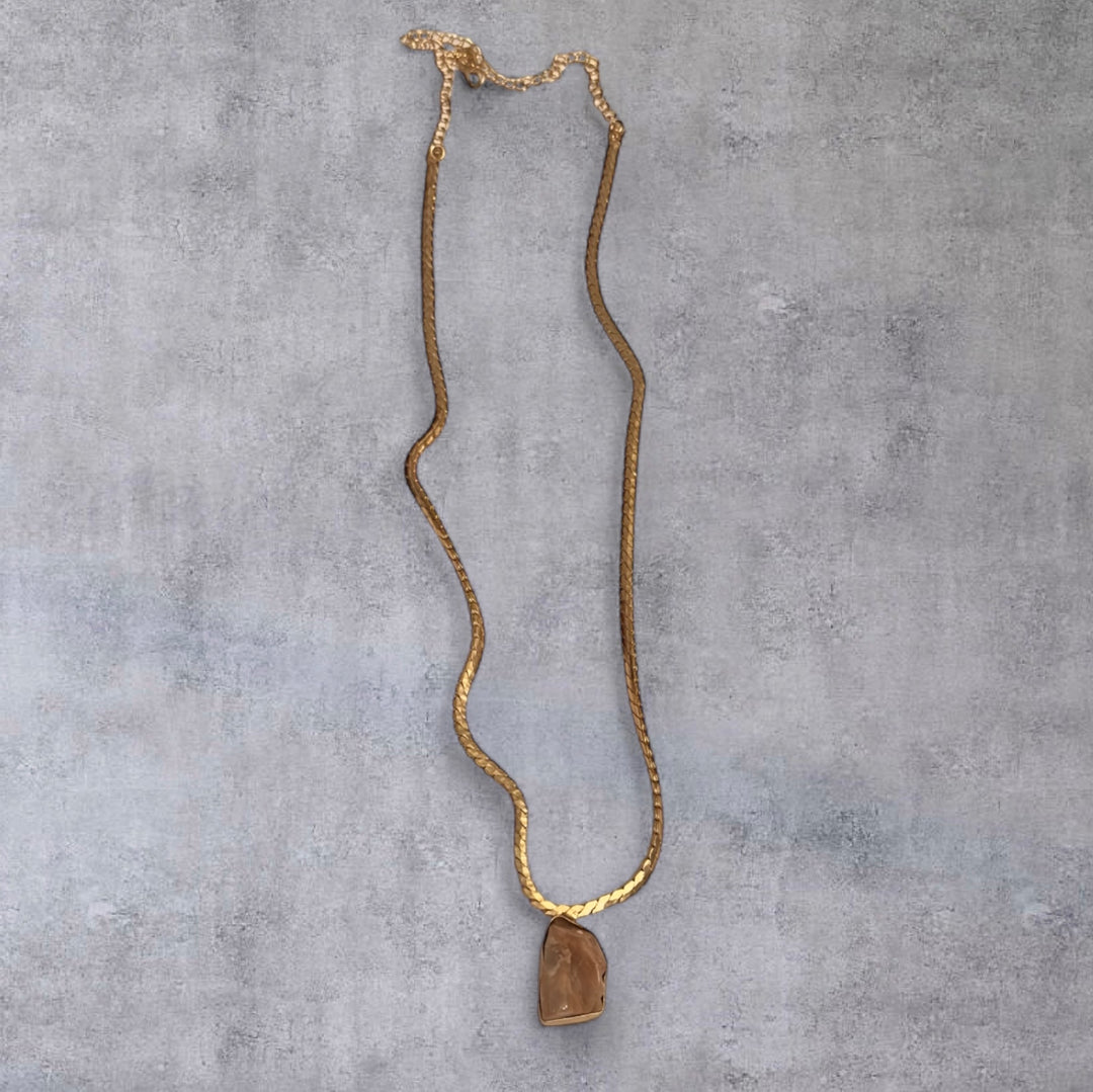 Snake Chain Crystal Elegance