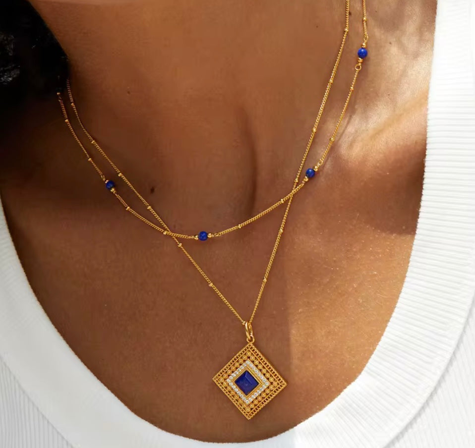 Azure Royale Lapis Necklace