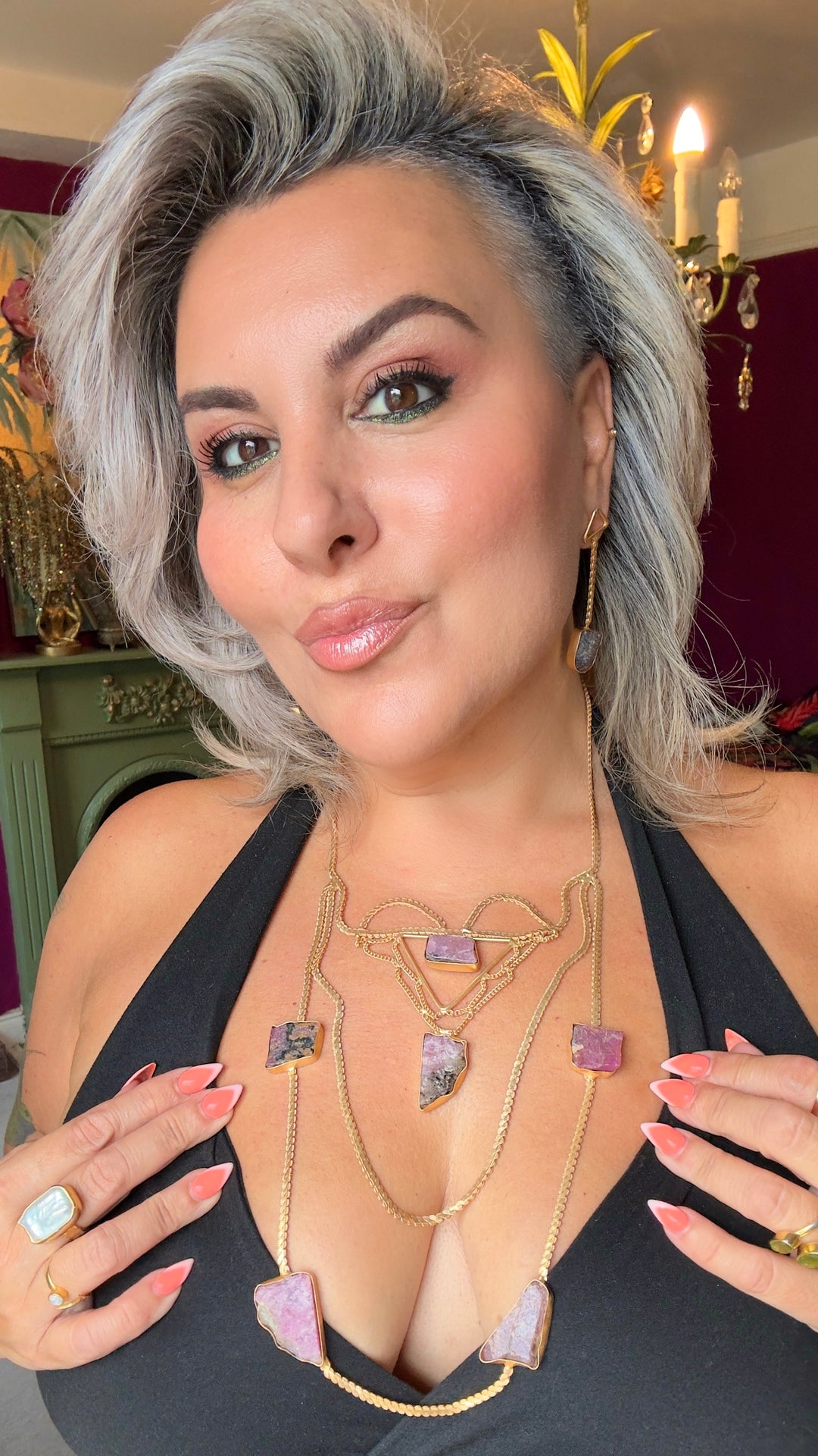 The Empress Ruby Necklace Set