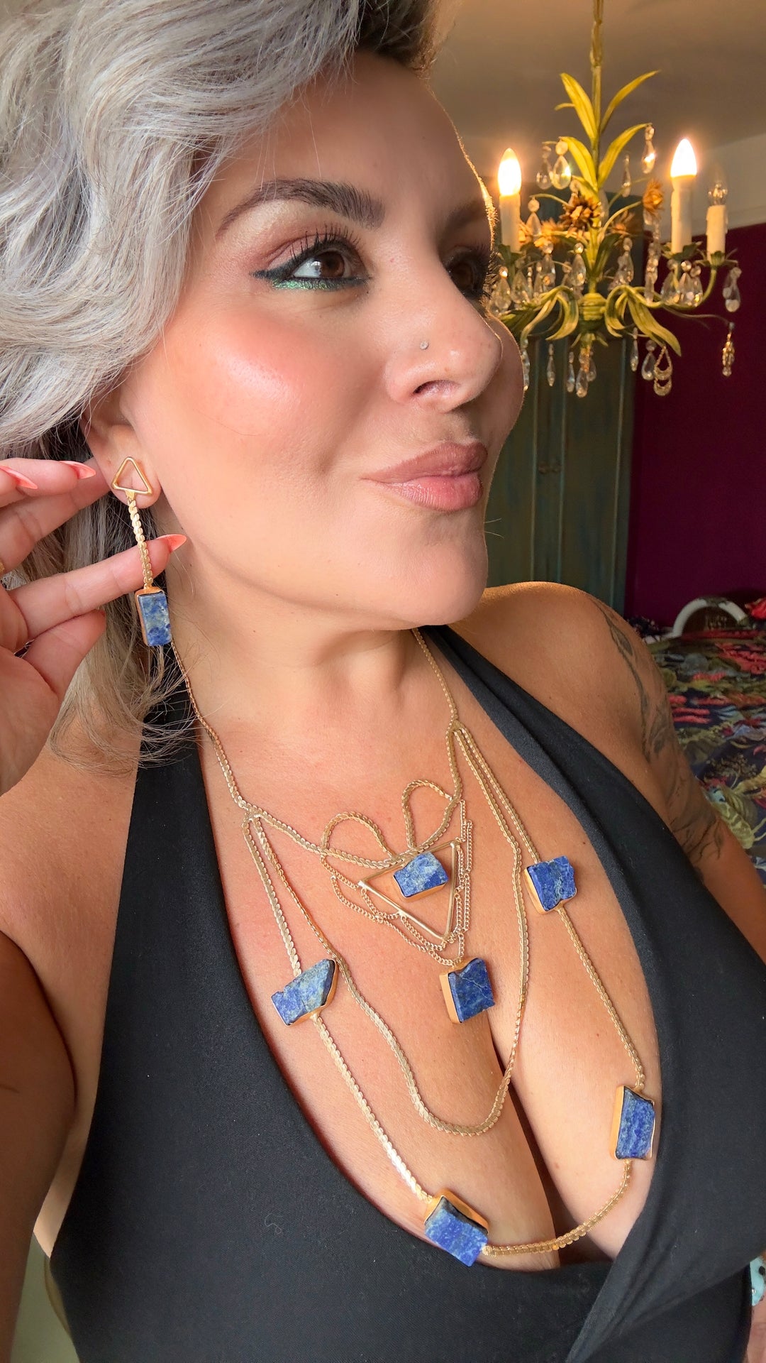 The Empress Lapis Lazuli Necklace Set
