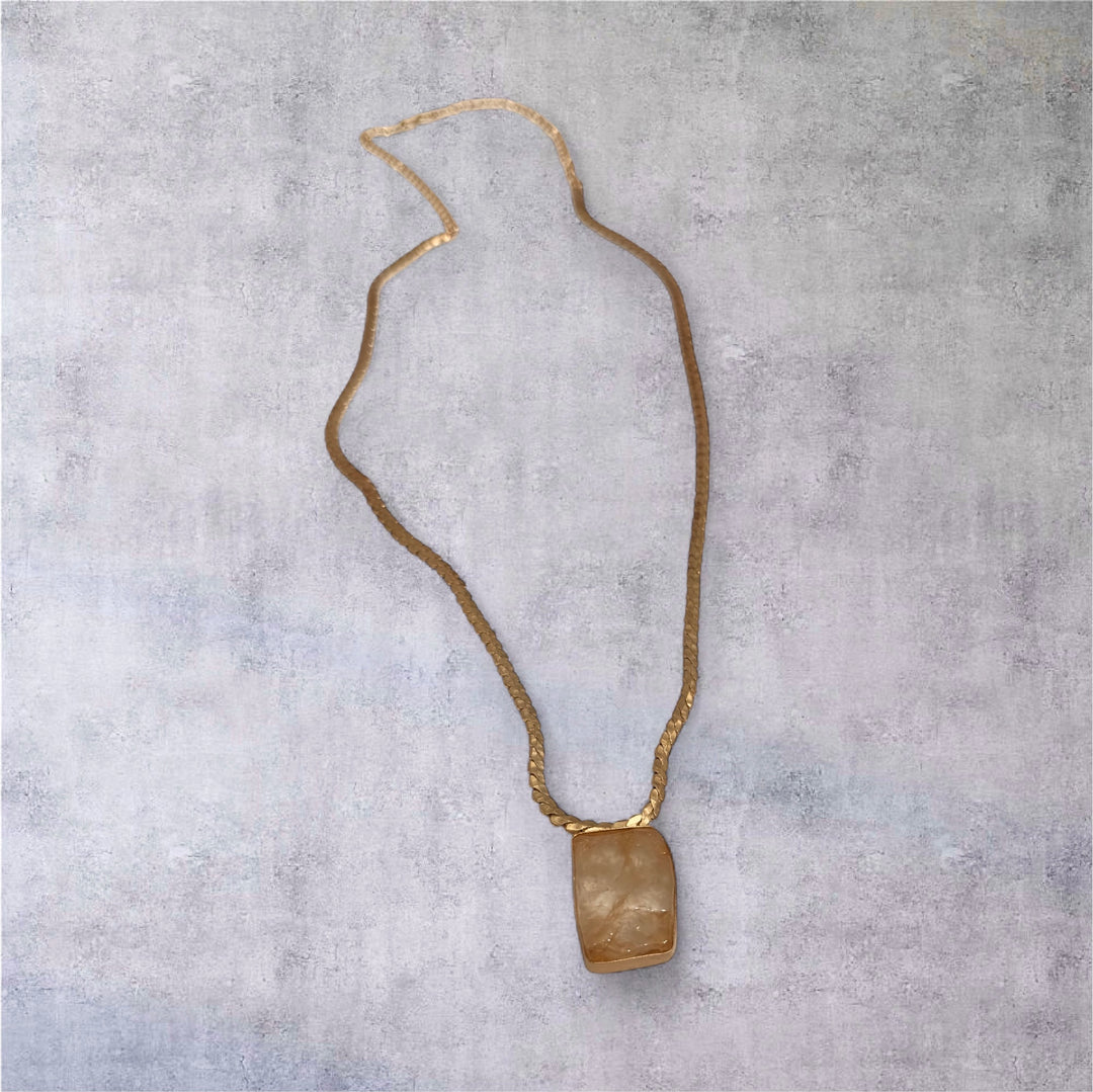 Snake Chain Crystal Elegance