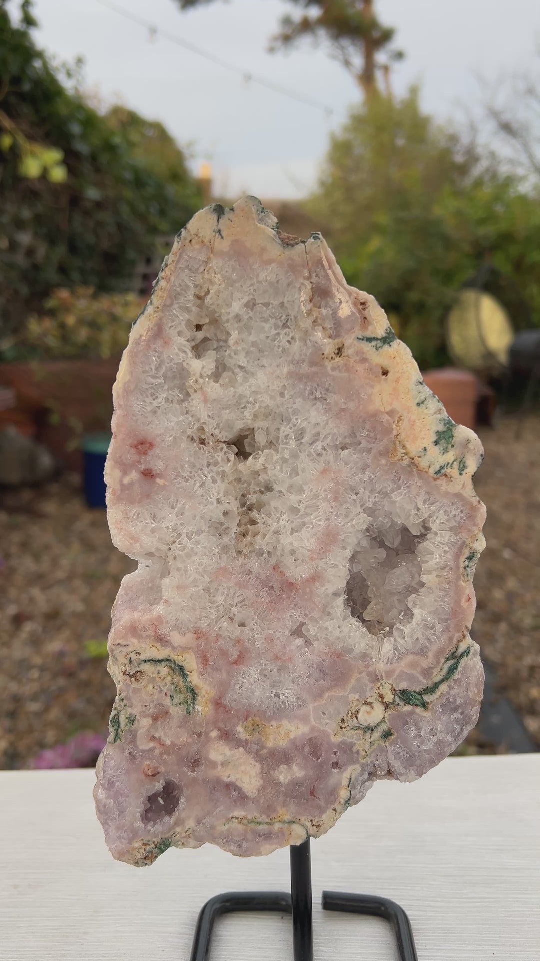 "Healing Pink Amethyst Crystal Handpicked and Stunning"