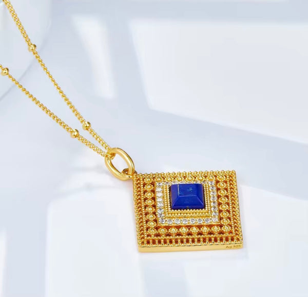 Azure Royale Lapis Necklace
