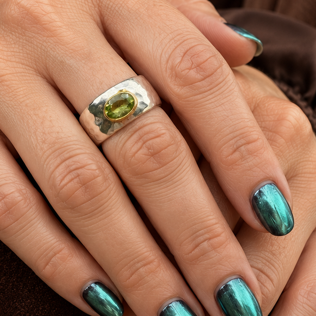 Peridot Sovereign Ring