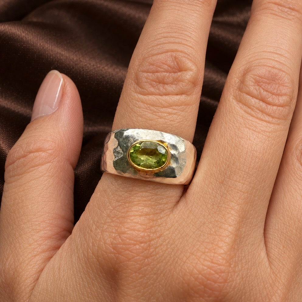Peridot Sovereign Ring
