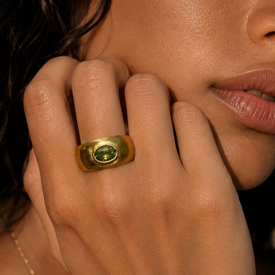 Peridot Sovereign Ring