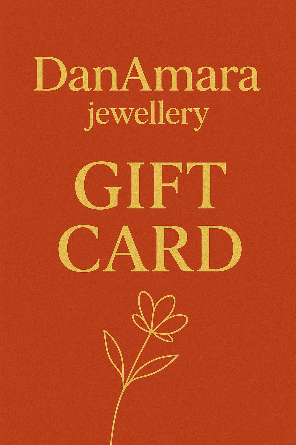 DanAmara Jewellery Gift Card
