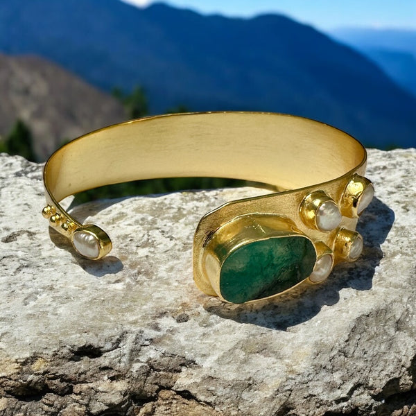 Emerald Kiss Bangle