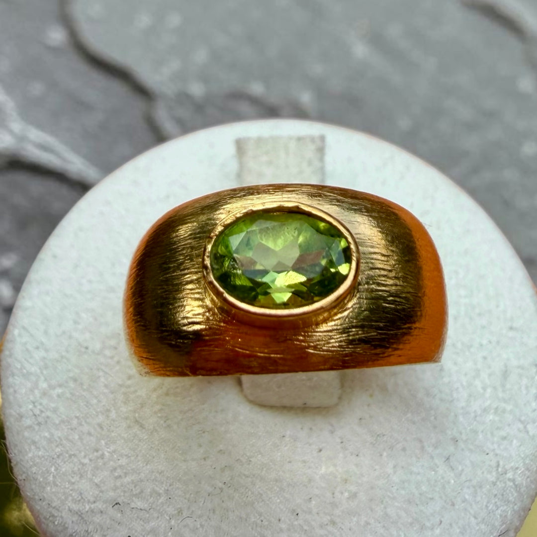 Peridot Sovereign Ring