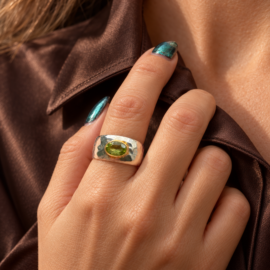 Peridot Sovereign Ring