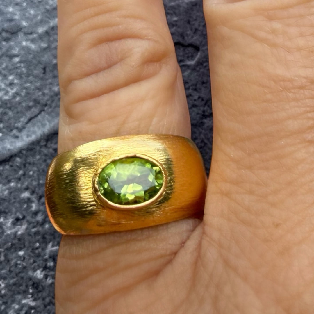 Peridot Sovereign Ring