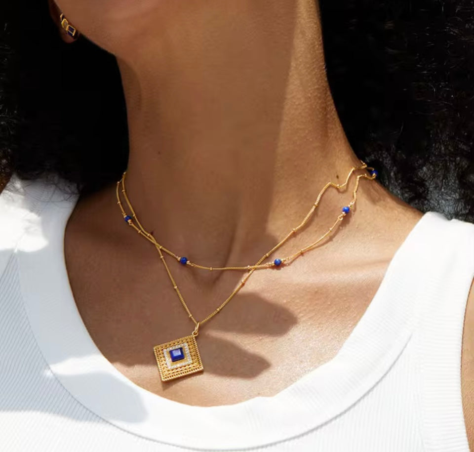 Azure Royale Lapis Necklace