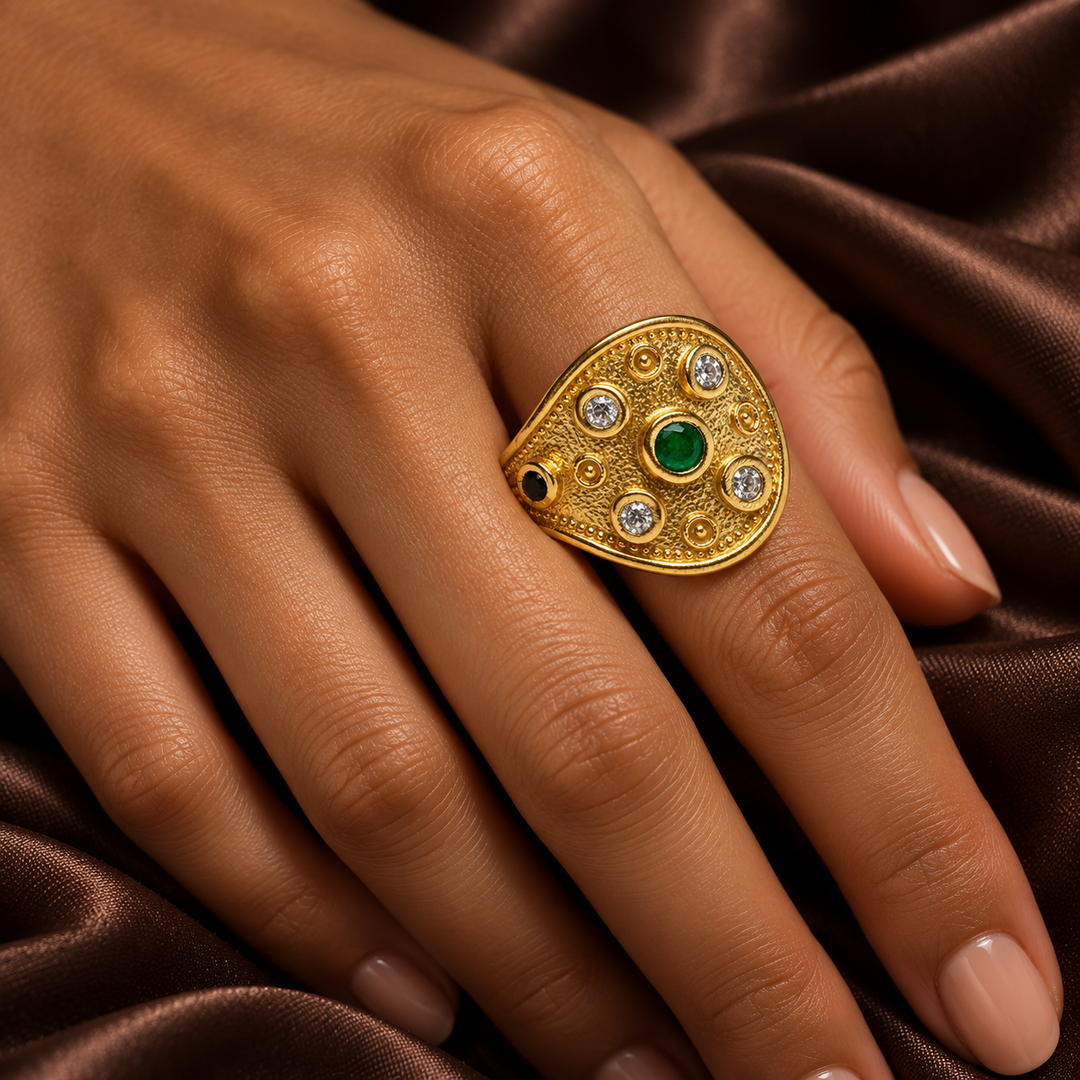 Emerald Gateway Ring