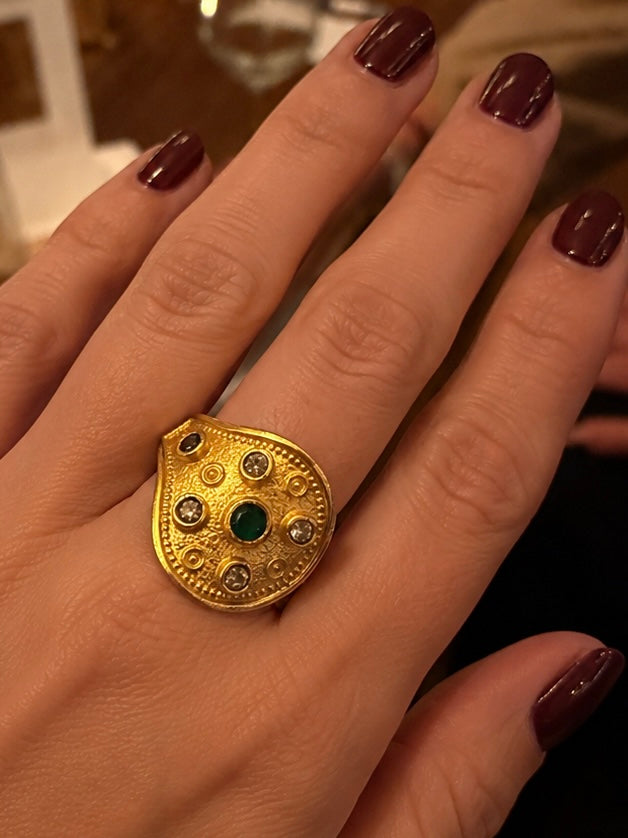 Emerald Gateway Ring