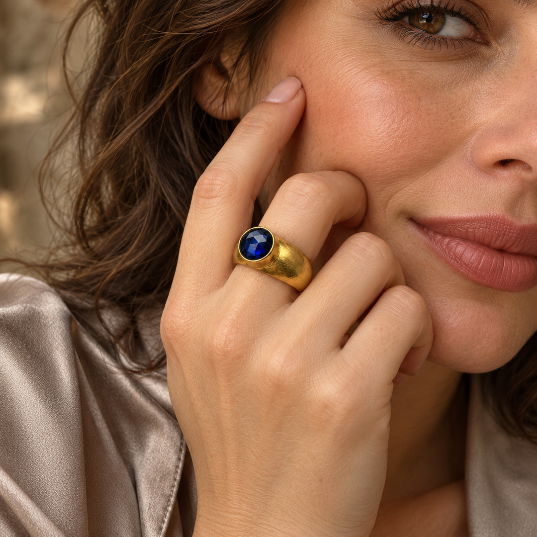 Kyanite Sovereign Ring